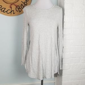Old Navy heathered tunic tee